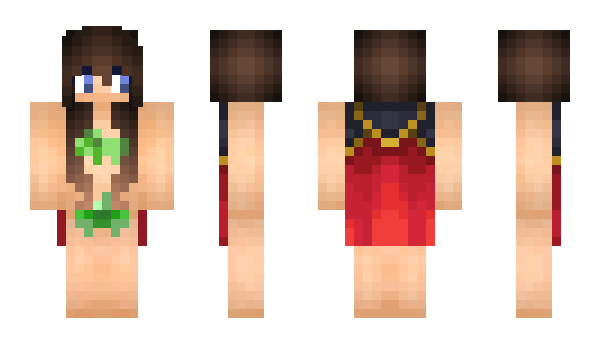 Minecraft skin Lusien