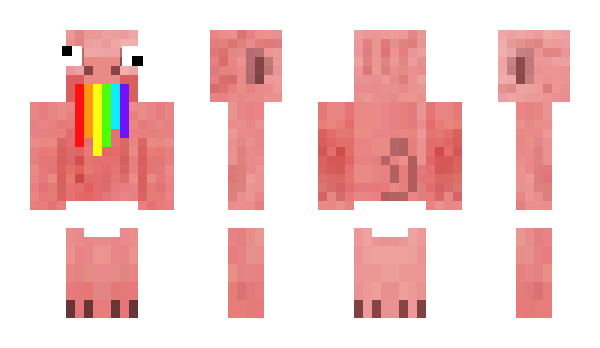 Minecraft skin KeikPastel