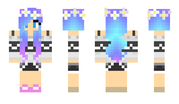 Minecraft skin FlowerPenguin