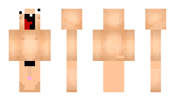 Minecraft skin Fetita