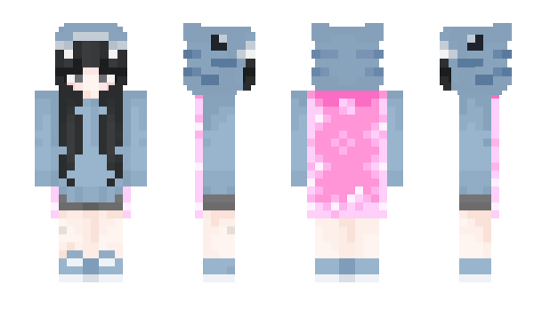 Minecraft skin CherryTheFoxDeer