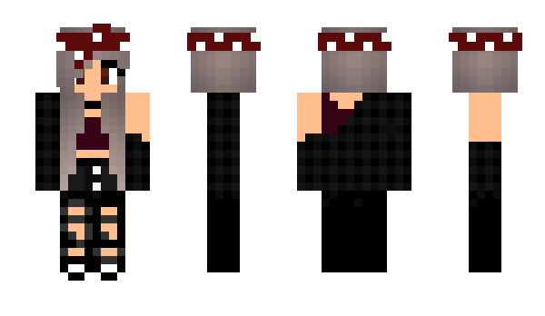 Minecraft skin Milane