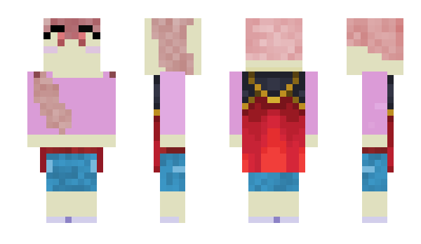 Minecraft skin StrawbryShortK
