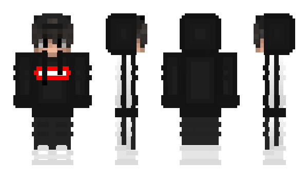 Minecraft skin KyberzWRLD