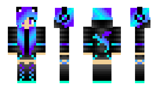 Minecraft skin LucyKitsu