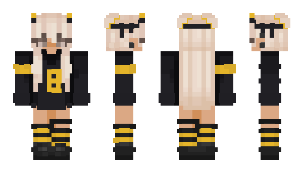 Minecraft skin o0MrsBumblebee0o