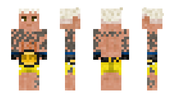 Minecraft скін по ніку Blessedmink