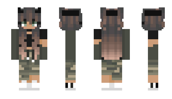 Minecraft skin Flanie