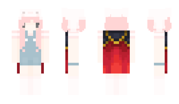 Minecraft skin Kuraomi