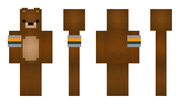 Minecraft skin Qwertybear97531