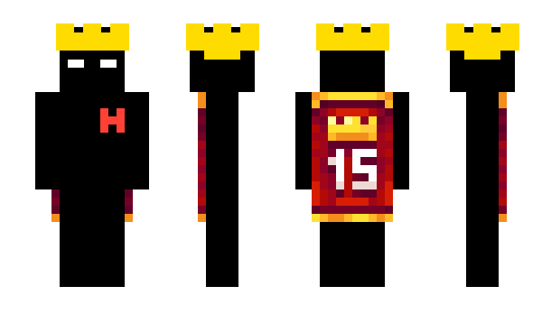 Minecraft skin H_inconnu