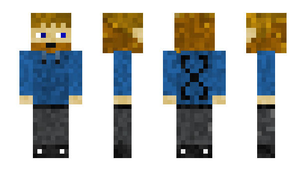 Minecraft скін по ніку Dinozock