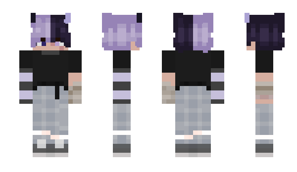 Minecraft skin Ender_fluff