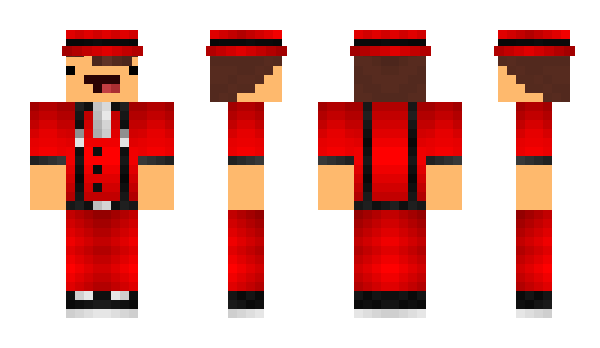 Minecraft skin Pyrogon