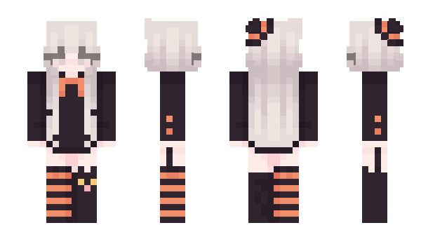 Minecraft skin haoko
