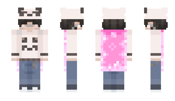 Minecraft skin hi_banboomc