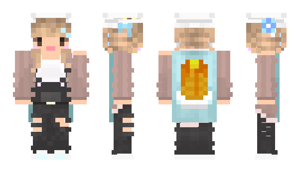 Minecraft скин по нику Ker0pyko_Chan