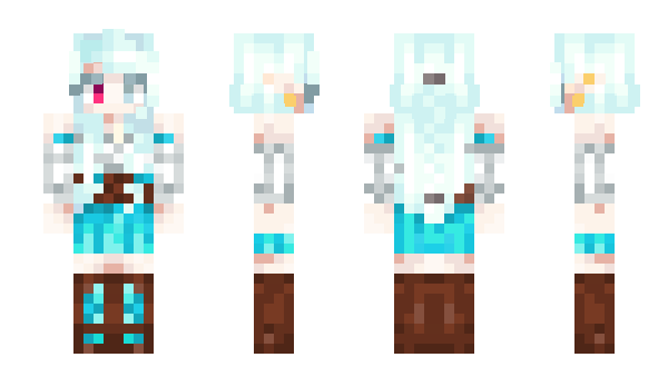 Minecraft skin Wolfii_x3