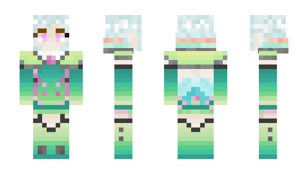 Minecraft skin Florenka