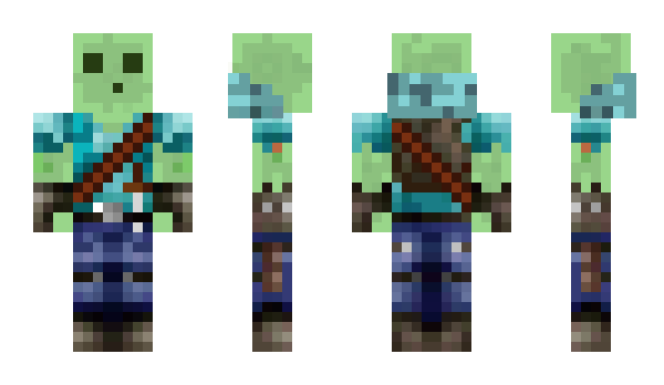 Minecraft skin TheXrayFR