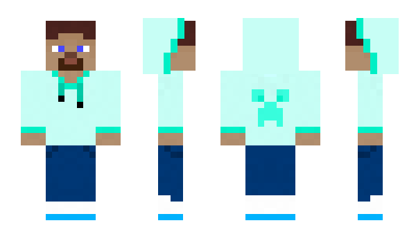 Minecraft skin SPozitivkaS