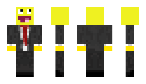 Man of many faces (coloured) Minecraft Skin