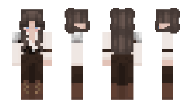 Minecraft skin PollyMolly