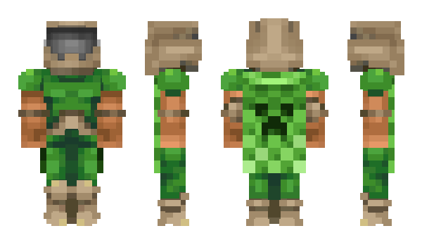 Minecraft скин по нику feMALEFACTOR