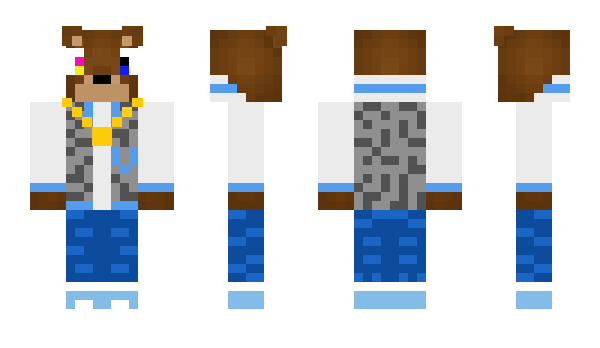 Minecraft skin ElliotFR