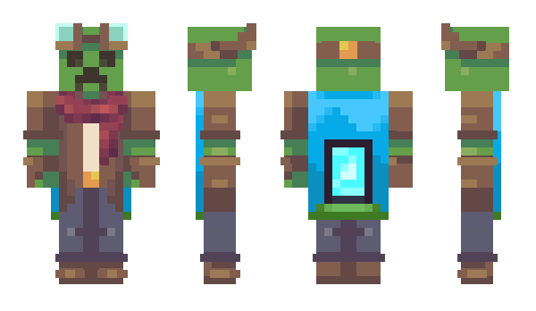 Minecraft скін по ніку Riverded