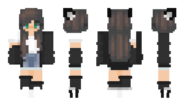 Minecraft skin Alixxa