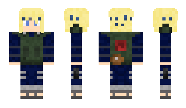 Minecraft skin MinatoSensei