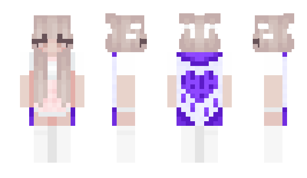 Minecraft skin reallycute