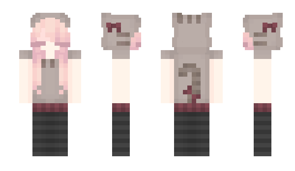 Minecraft скин по нику hpneybee