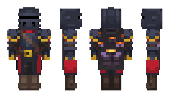 Minecraft skin RedKnight3