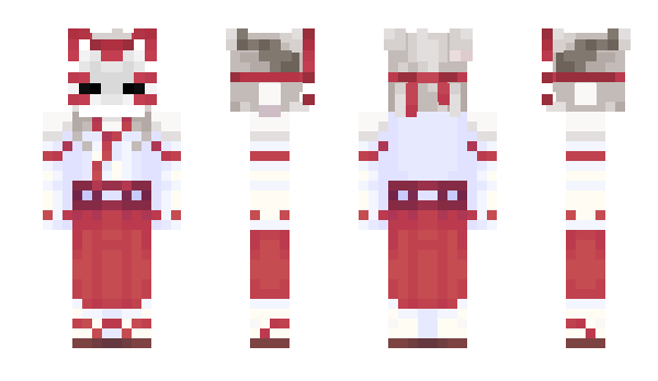 Minecraft skin Goatttail