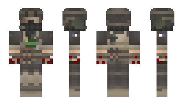 Minecraft skin Recon_B2