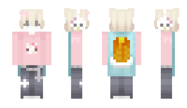 Minecraft skin Kiseruu