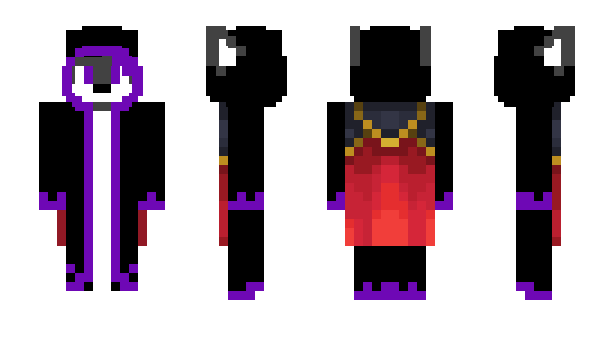 Minecraft skin VioletNashoba