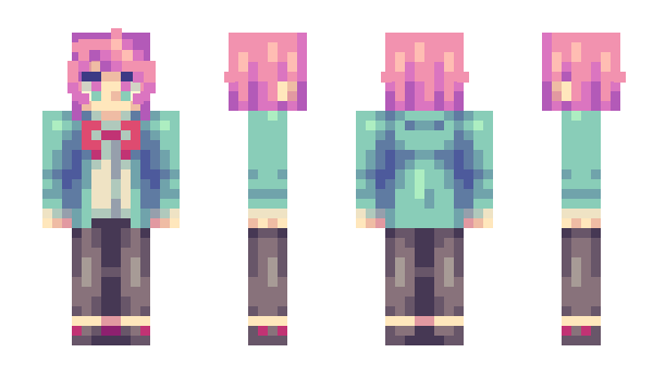 Minecraft skin DonutIceCream
