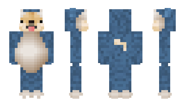 Minecraft skin carne_asada