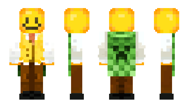 Minecraft скин по нику TheNsaky