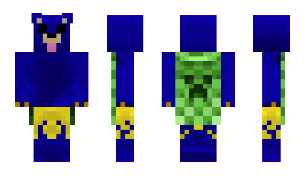 Minecraft skin BlueBerryBear