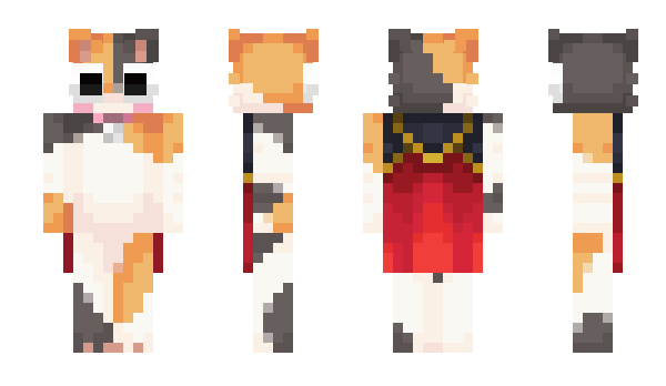 Minecraft скін по ніку DutchumKittenUwU