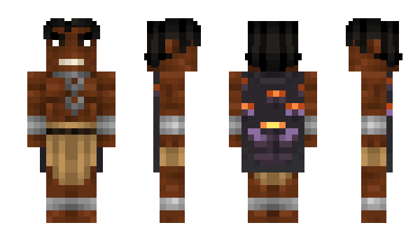 Minecraft skin LuznyOHIO