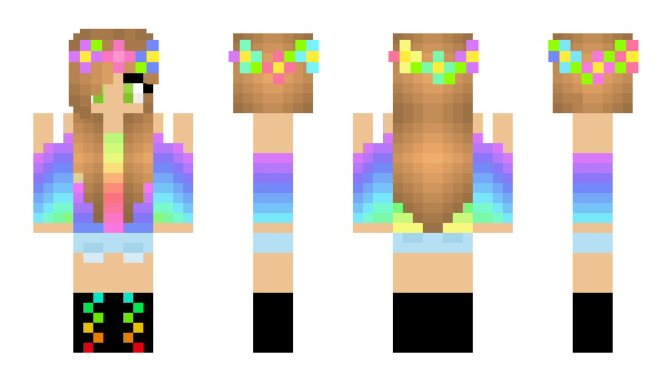 Minecraft skin SoniCris