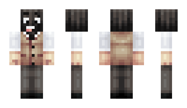 Minecraft skin thema5kedbandit
