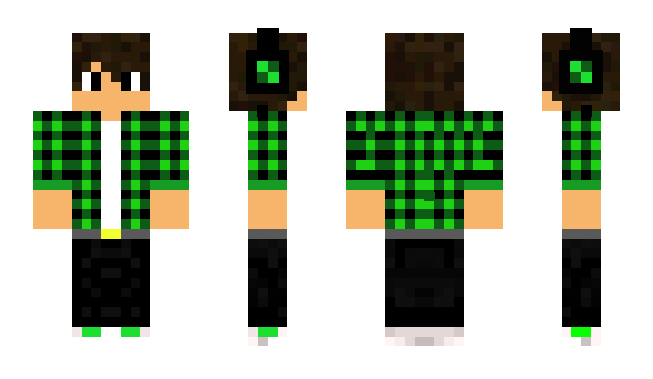 Minecraft skin Xasec