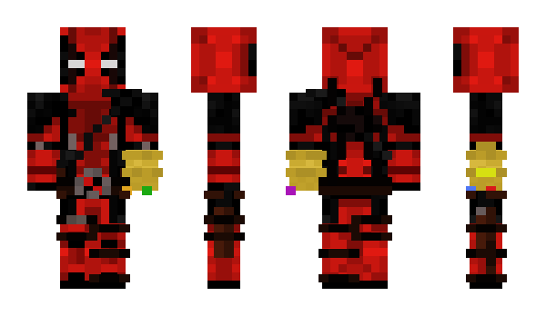 Minecraft скин по нику DeadPoooool