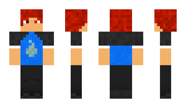 Minecraft skin Azurel